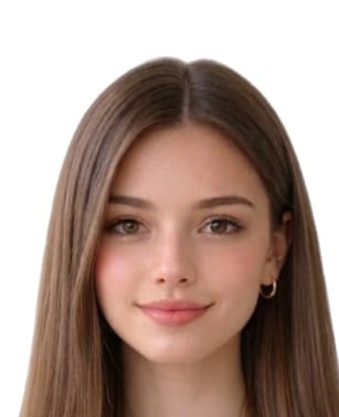 Spain Passport Photo Maker (26×32 mm) processed sample