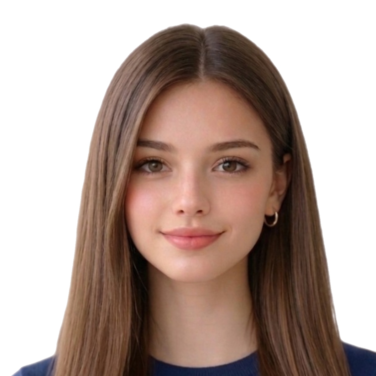 Indian Passport Photo Maker Online processed sample